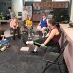 Adult Day training program exercising on May 29, 2019.